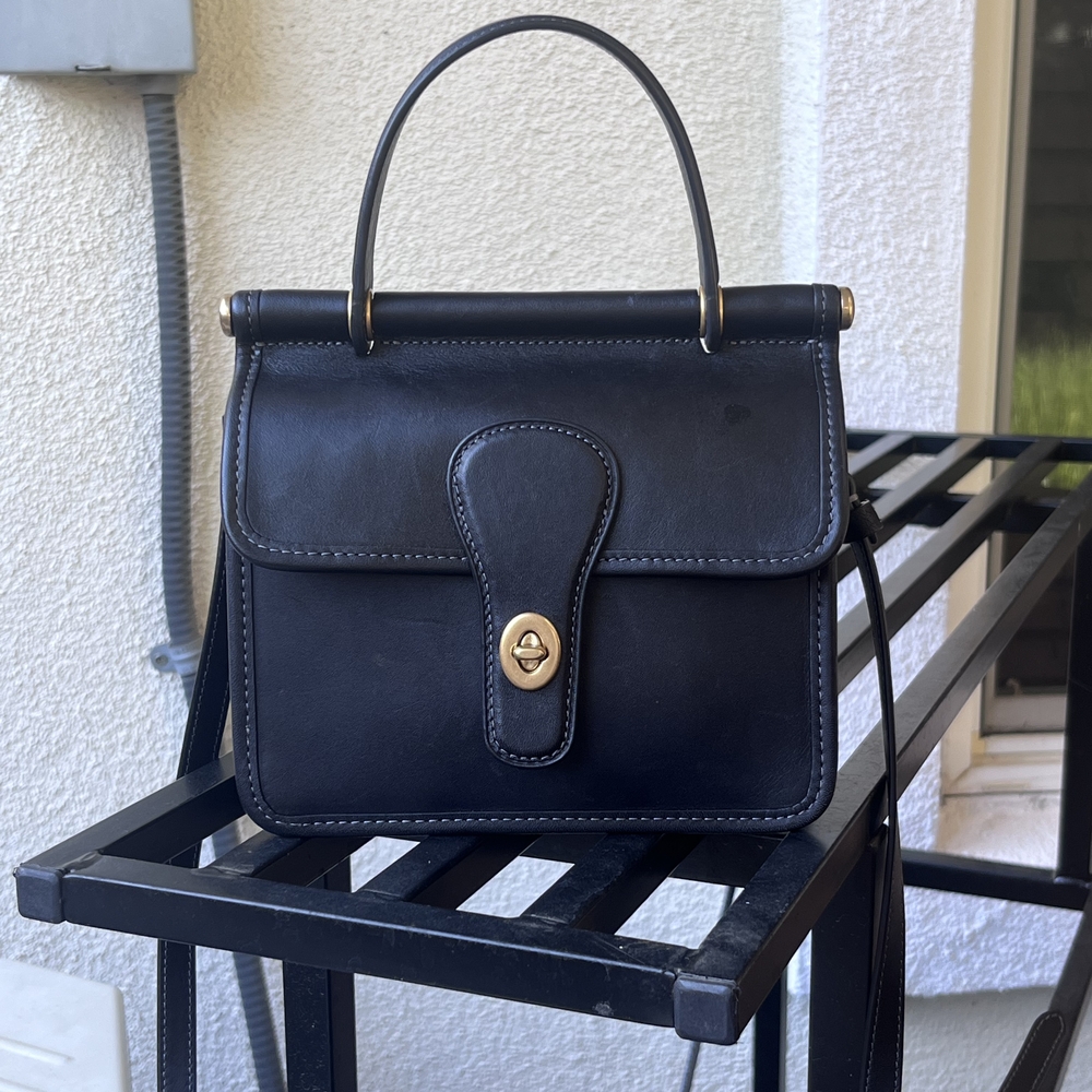 Coach OG WILLIS 18 Brass Leather Purse